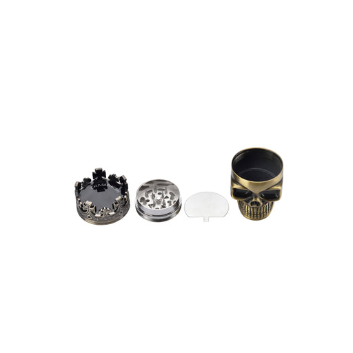 immagine-2-polyflame-grinder-tritino-in-metallo-a-forma-di-teschio-3-strati-75mm-40590348-ean-3661075159900