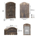 immagine-3-arregui-cassetta-postale-stile-classico-alluminio-bronzo-arregui-residencia-d-2151b-ean-8019635804138