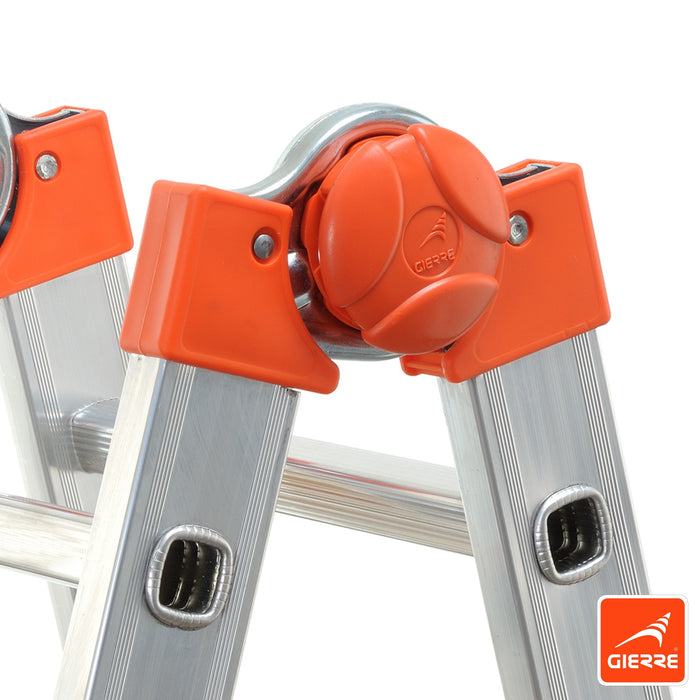 immagine-3-gierre-scala-alluminio-telescopica-multifunzione-gradini-55-150kg-peppina-al040-141-482cm-barra-stabilizzatrice-in-omaggio-ean-8013186220409