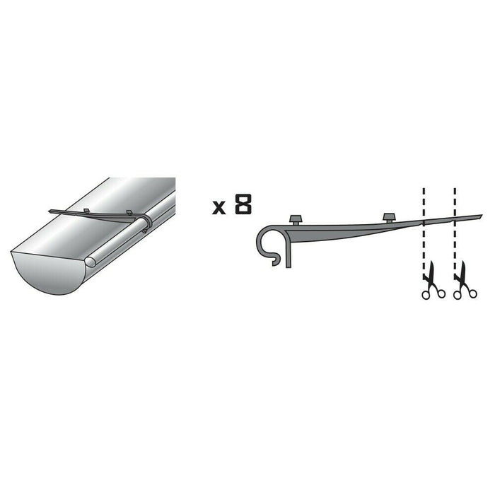 immagine-3-ribimex-rete-per-grondaia-con-8-ganci-fissanti-anti-foglie-rami-e-uccelli-ribimex-prgg-ean-3700194404758