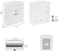 immagine-4-arregui-cassetta-postale-compact-bianca-arregui-e5731-ean-8425181157312