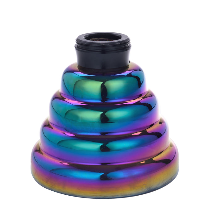 immagine-4-champ-bong-per-narghile-35cm-con-vaso-in-vetro-braciere-in-ceramica-pinze-e-tubo-in-plastica-con-design-arcobaleno-40508100-ean-3661075194253