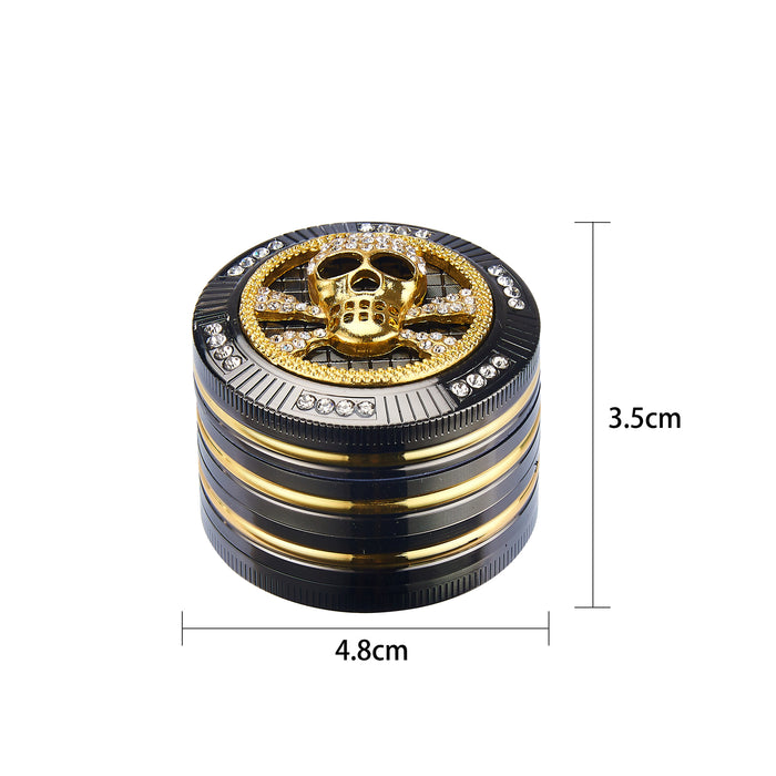 immagine-4-polyflame-grinder-in-metallo-con-4-scomparti-e-teschio-di-lusso-40506118-ean-3661075211219