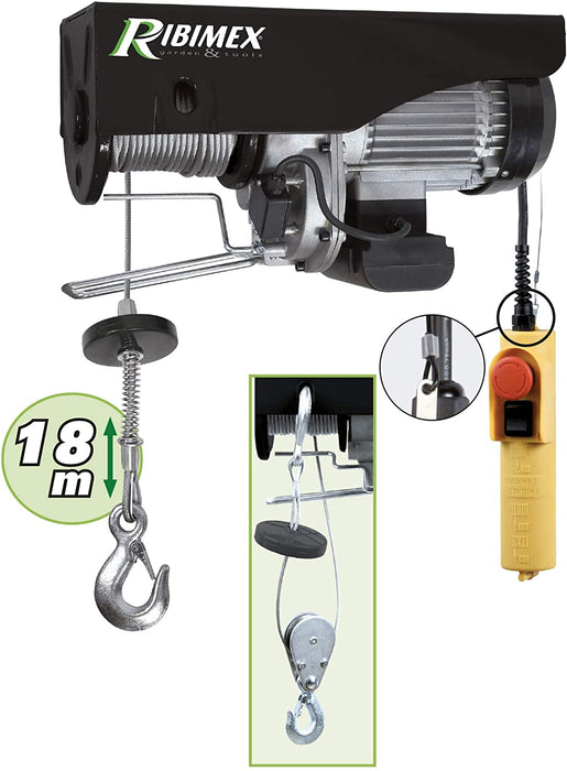 immagine-4-ribimex-paranco-montacarichi-elettrico-argano-500w-18-mt-ribimex-pe125250c1-ean-3700194403331