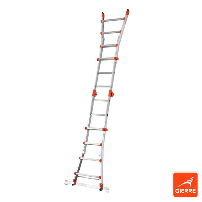 immagine-5-gierre-scala-alluminio-telescopica-multifunzione-gradini-55-150kg-peppina-al040-141-482cm-barra-stabilizzatrice-in-omaggio-ean-8013186220409