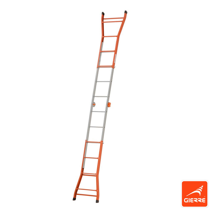 immagine-5-gierre-scala-telescopica-multiuso-a-3-dimensioni-da-44-gradini-in-acciaio-115377cm-peppina-a0040-ean-8013186000407