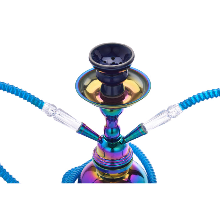 immagine-5-polyflame-mini-narghile-multicolor-da-28cm-con-2-tubi-28cm-40508005-ean-3661075194048