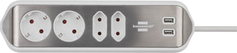 immagine-9-brennenstuhl-presa-angolare-brennenstuhlestilo-con-funzione-di-ricarica-usb-a-4-vie-2x-prese-di-protezionee-2x-euro-argentobianco-ean-4007123668083